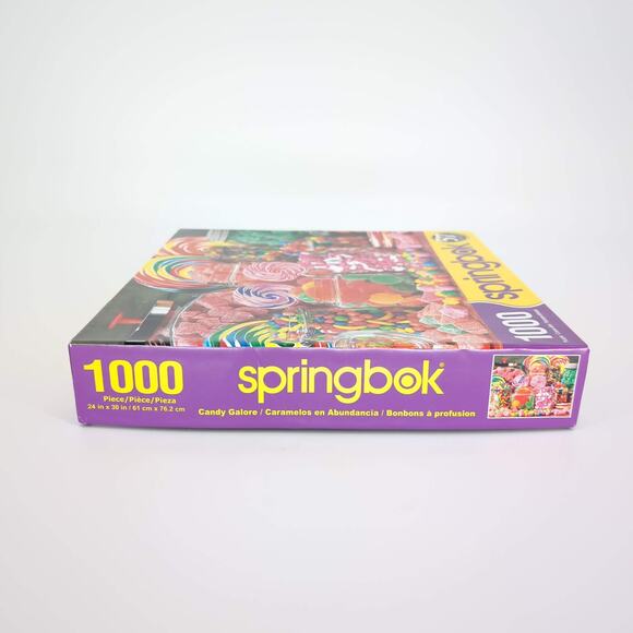 Springbok 1000 Piece Candy Galore Guy Call Photography Jigsaw Puzzle - GUC - Picture 8 of 11